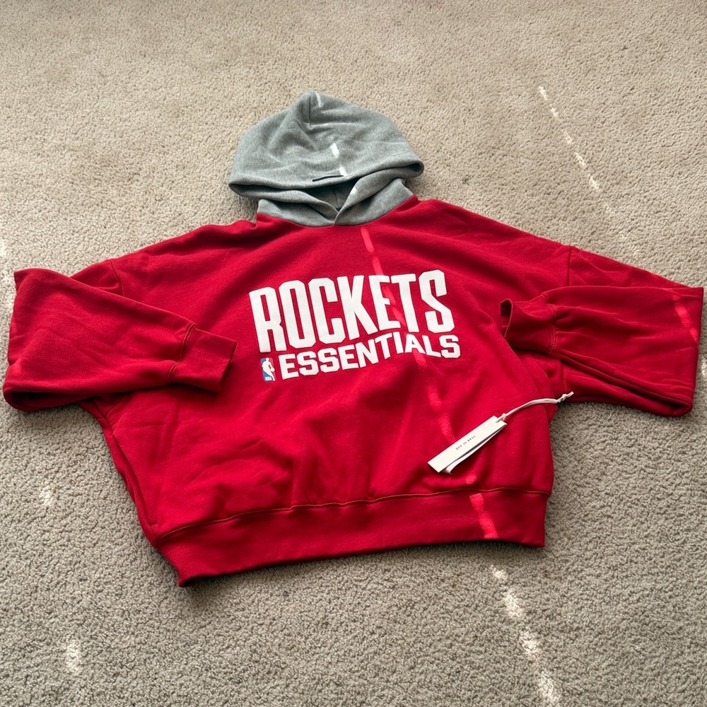 NBA Rockets Essentials Red Sweatshirt
